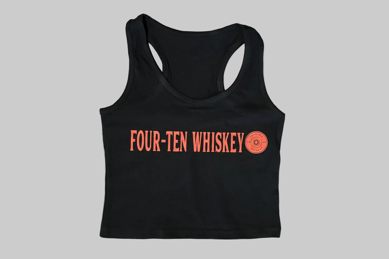 410 Whiskey Black Crop Top