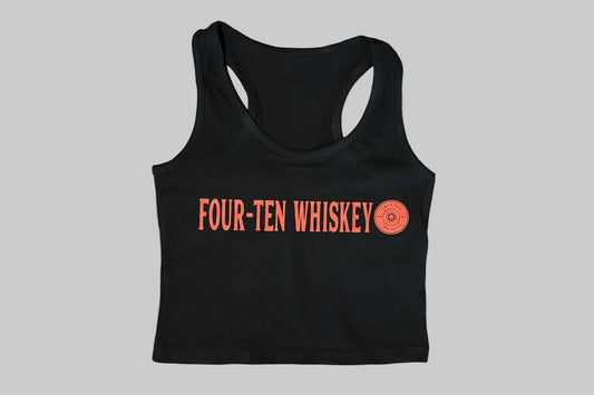 410 Whiskey Black Crop Top